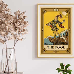 The Fool Tarot Print, Digital Download