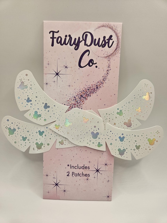 Temporary Face Tattoo-Holographic Mouse-Set of 2