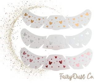 Temporary Face Tattoo-Mouse Set of 3