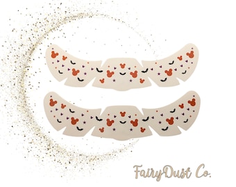 Temporary Face Tattoo-Halloween Mouse-Set of 2-LIMITED EDITION