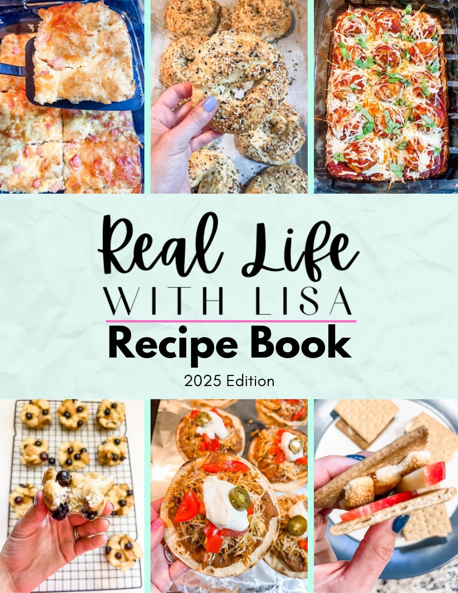 Real Life With Lisa Recipe Book 2025