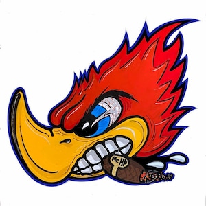 Naklejki z logo Fat Daddy Kustom