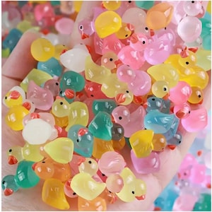 Gemischte leuchtende Enten