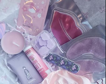 Self Care Gift Box • Pamper Set with Beauty Samples • Mini to Luxury Options