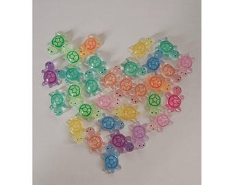 虹色の樹脂製カメ - 願いが込められた - Etsy 日本