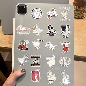 50pcs Funny Silly Goose Meme Stickers image 4