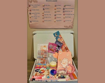 Aesthetic Mystery-geschenkdoos: leuke, praktische en schattige items