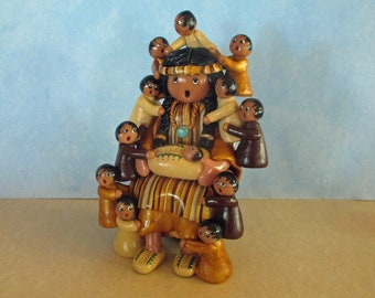 native american storyteller dolls