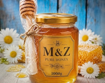 M&Z Pure Honey 1000g | Artisan Harvested Natural Sweetener