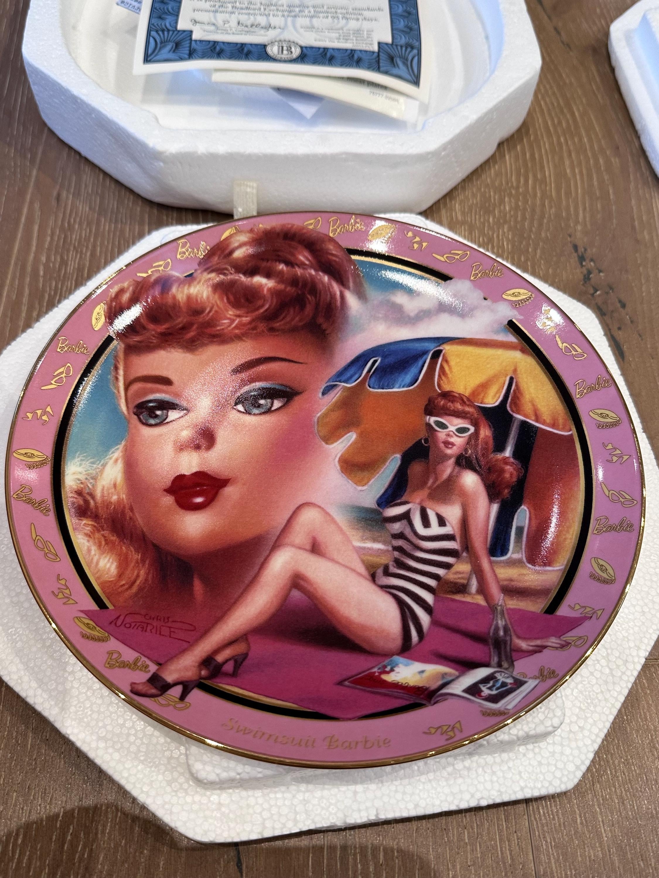 Vintage Barbie Plate - Etsy