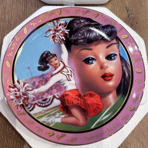 Vintage Barbie Plate - Etsy