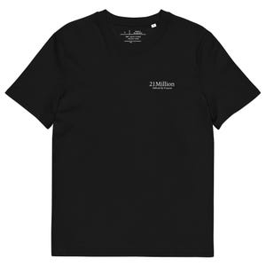 21 Million Organic Cotton T-Shirt Bitcoin
