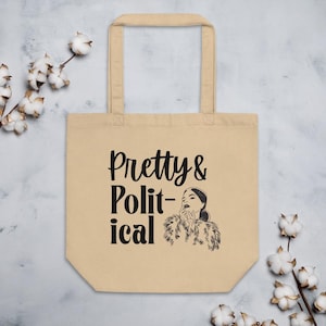 Feminist Tote Bag: Organic Cotton Canvas Carryall
