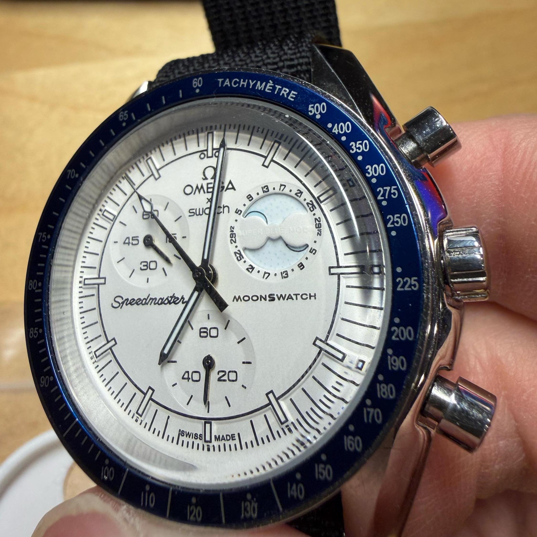 スウォッチ ムーンウォッチ（PE50ムーブメント）メタルケース