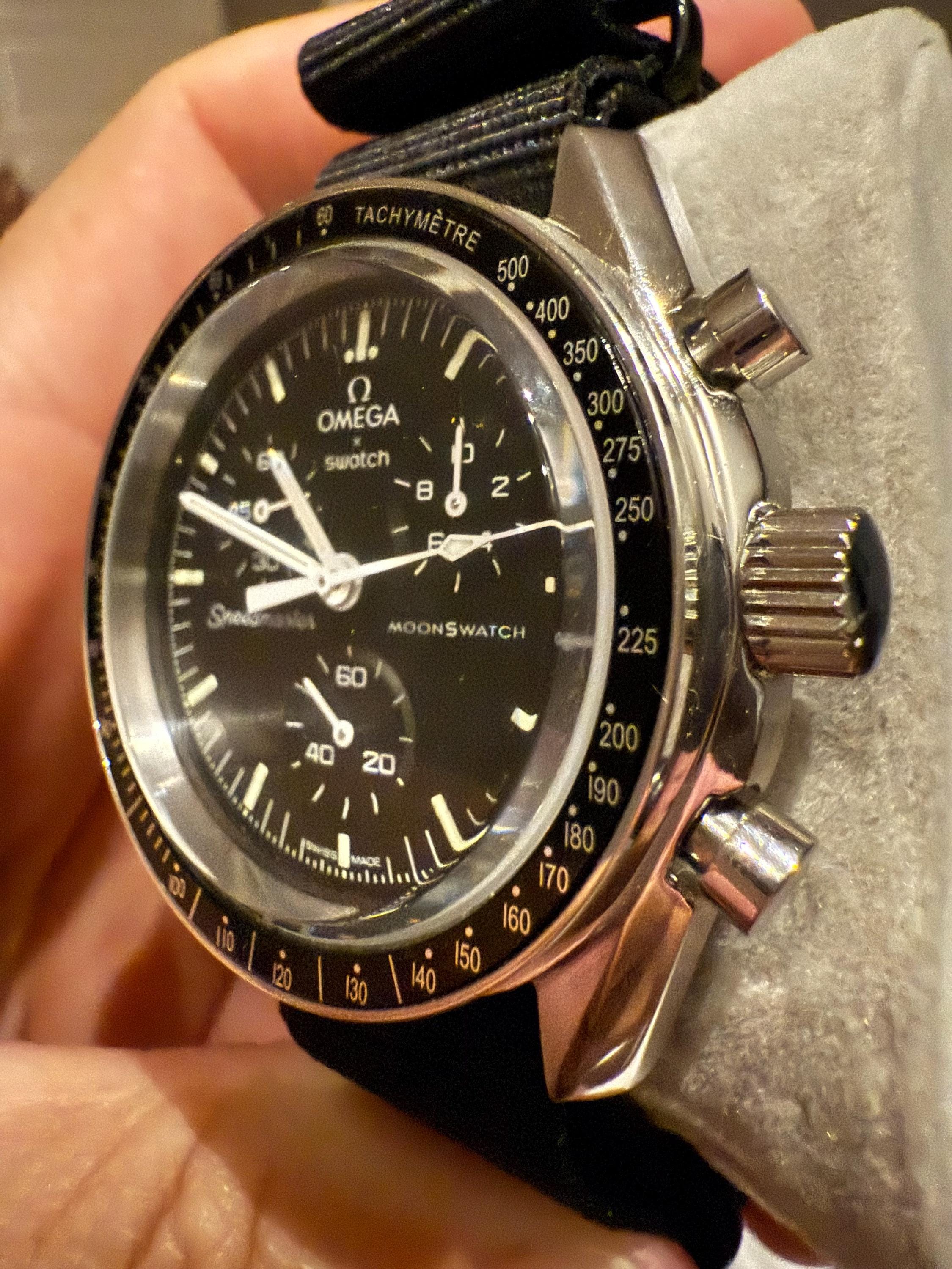 Swatch Moonswatch (G10.212 Movement) Components Kit for Metal Case