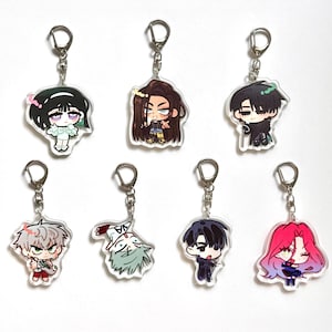 Alien Stage Acrylic Keychain, Alien Stage Double Side Acrylic Keychain, Ivan, Luka, Till, Mizi, Sua, Hyuna, Gift for friends, Birthday Gift