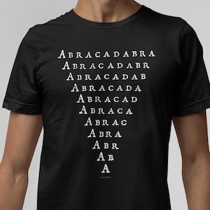 Vintage Abracadabra Triangle Pop Cotton Unisex Tee T-Shirt