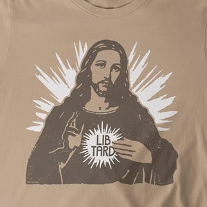 Jesus Was A Liberal Pop Cotton Unisex T-Shirt Tee