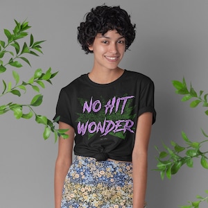 Funny Retro 80s Punk New Wave No Hit Wonder Music Self Deprecating Humor Pop Cotton Unisex Tee T-Shirt