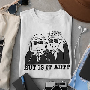 Funny But Is It Art Pop Cotton Unisex Tee T-Shirt