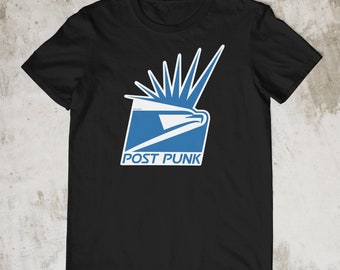 Funny Post Punk Punk Rock Hair Eagle Mohawk Logo Parody  Pop Cotton Unisex Tee T-Shirt