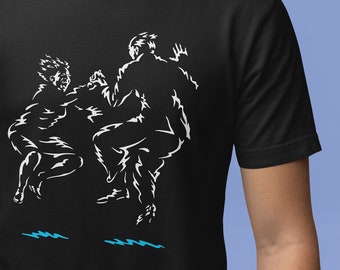 Vintage Style Swing Jive Lindy Hop Dancers African American Dance Culture Pop Cotton Unisex Tee T-Shirt