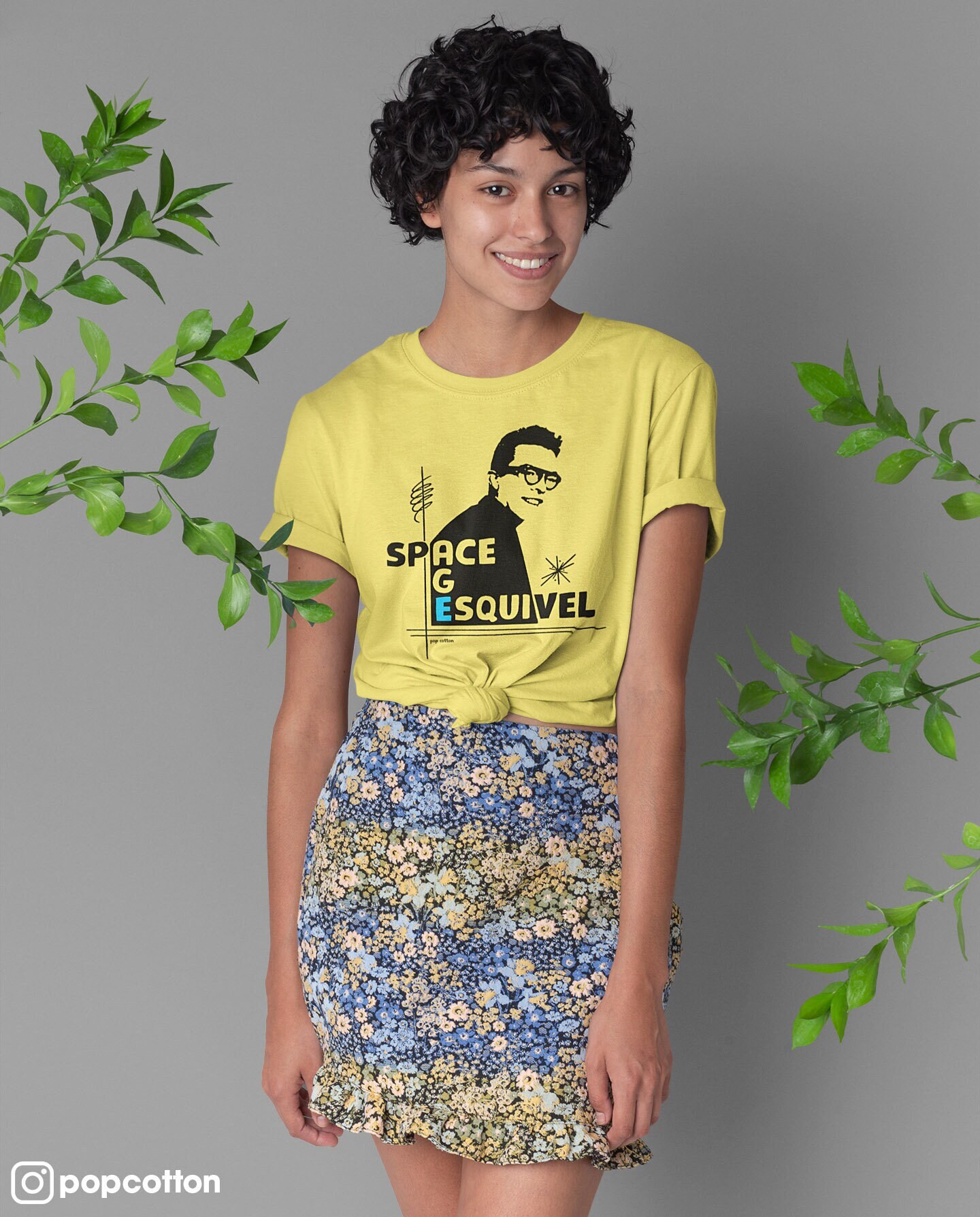 Retro Space Age Esquivel Mid Century Cocktail Lounge Music King Pop Cotton Unisex Tee T-Shirt