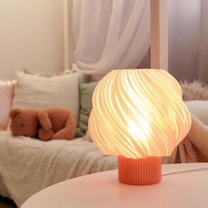 Mushroom Table Lamp: Modern Ambient Light, Cozy Home Decor