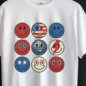 4th of July USA T-Shirt, Vintage USA Flag Tee for Unisex,Stars Stripes Tee,USA Lover Gift,  Red White & Blue Patriotic, Independence Day Top