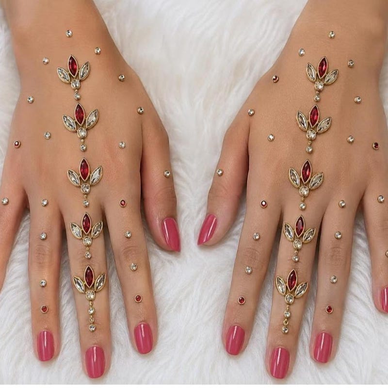 Sticker Kundan Mehndi - Etsy UK