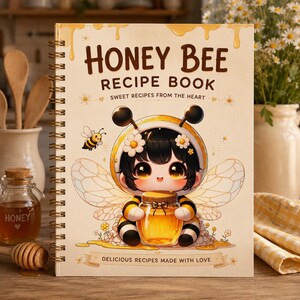 Honey Bee Girl Clipart 16+ PNG, Cute Bumble Bee Sunflower Floral Nursery Baby Shower Sublimation Instant Download A019 image 2
