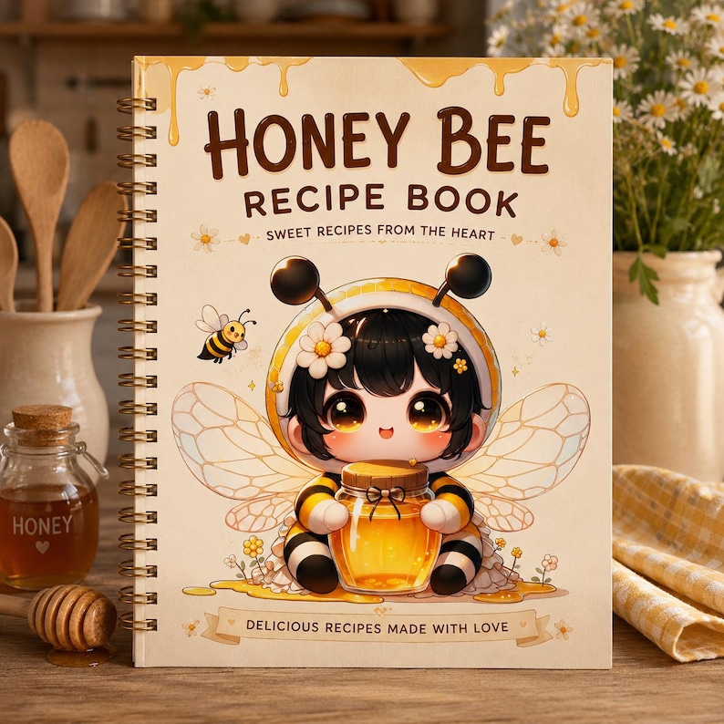 Honey Bee Girl Clipart 16+ PNG, Cute Bumble Bee Sunflower Floral Nursery Baby Shower Sublimation Instant Download A019 image 2