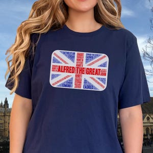 Alfred the Great British Monarchy T-Shirt: English History Tee