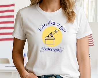 19th Amendment Women's Suffrage T-Shirt: Feminist History Gift
