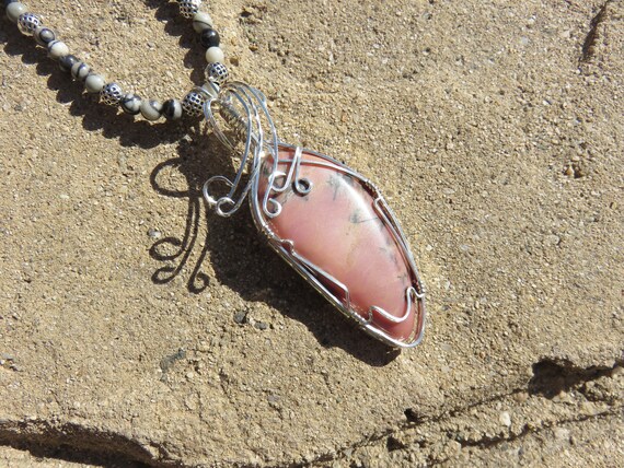 Rhodonite pendant deals