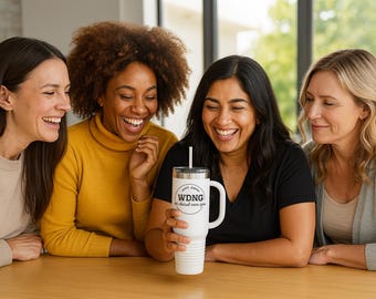 Stay Chilled on the Go: We Do Not Care Club 40oz Travel Mug