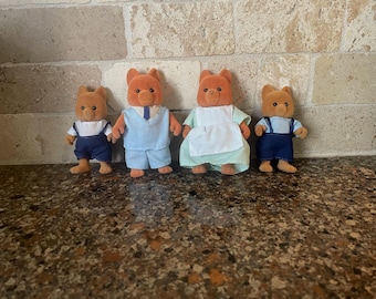 SYLVANIAN FAMILIES MAPLE Town Les Petits Malins - Patty Rabbit la Lapine Bandai £104.69 - UK