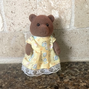 Vintage Ivy Timbertop the Older Sister from Sylvanian Families Timbertop Brown Bear Family