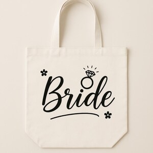 Braut Einkaufstasche | The Bride Club, Braut Ära, Braut Geschenk Taschen | Bachelorette Party Gunst - Canvas Totes