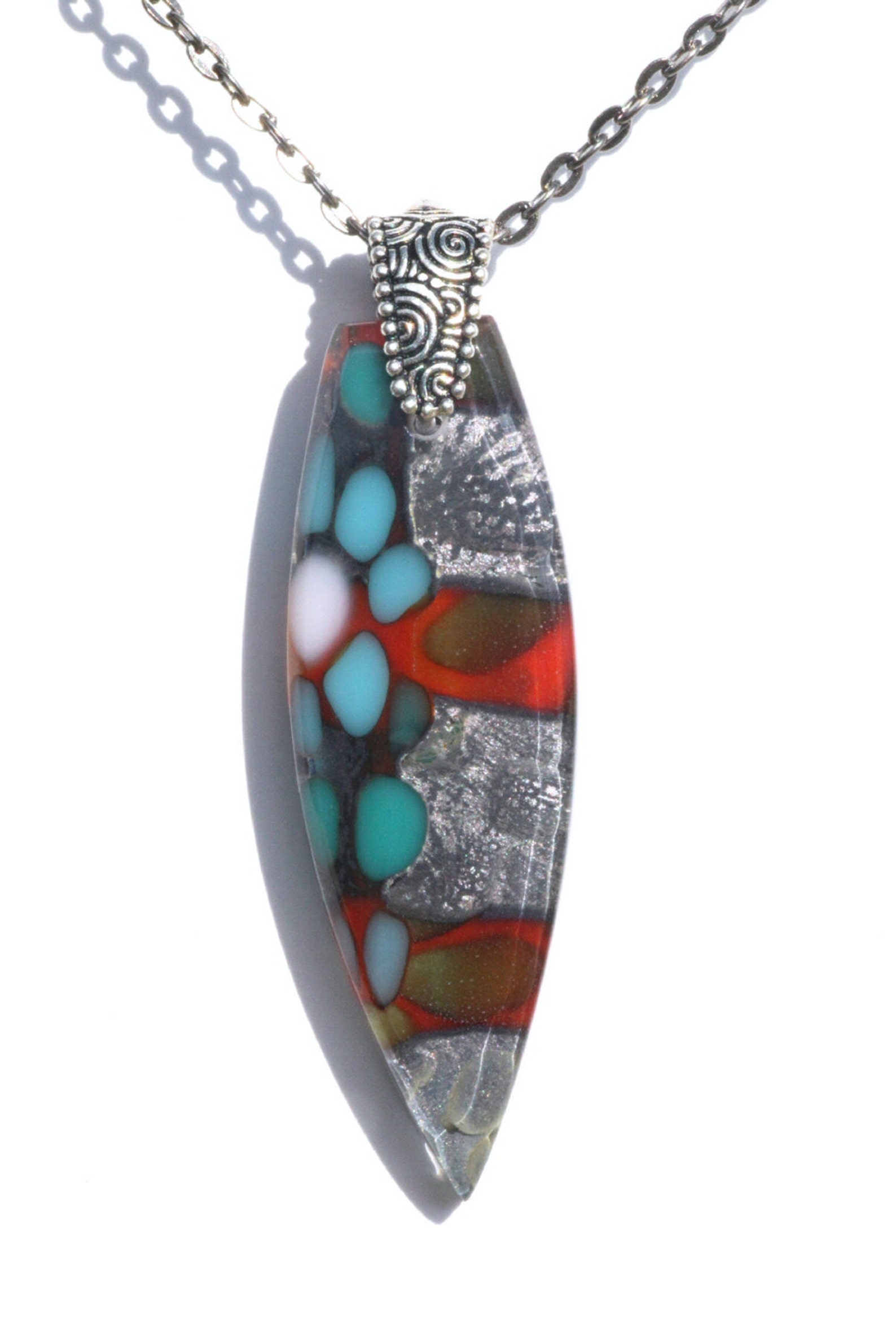fused-glass-jewelry-fused-glass-pendant-unique-pendant-etsy
