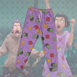 K-Pop Demon Hunters Zoey Kid Pajama Pants, Zoey Turtle pjs pants, Rumi Jinu Mira Zoey Kpop Demon Hunters Sleepwear, Gift For Kpop Lovers