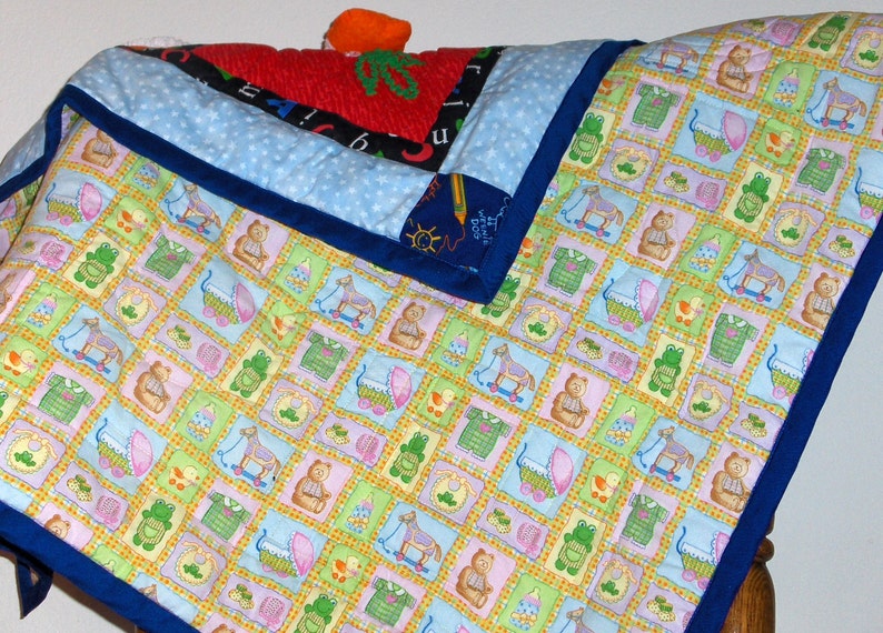 Busy Day Quilt for Toddlers and Infants