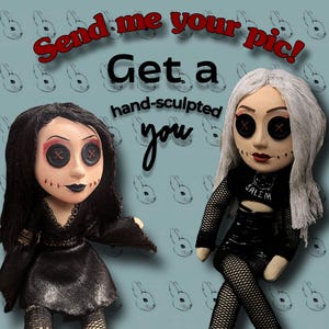 Custom little me doll | Gothic doll