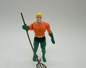 Vintage 1984 Kenner DC Super Powers Aquaman - COMPLETO