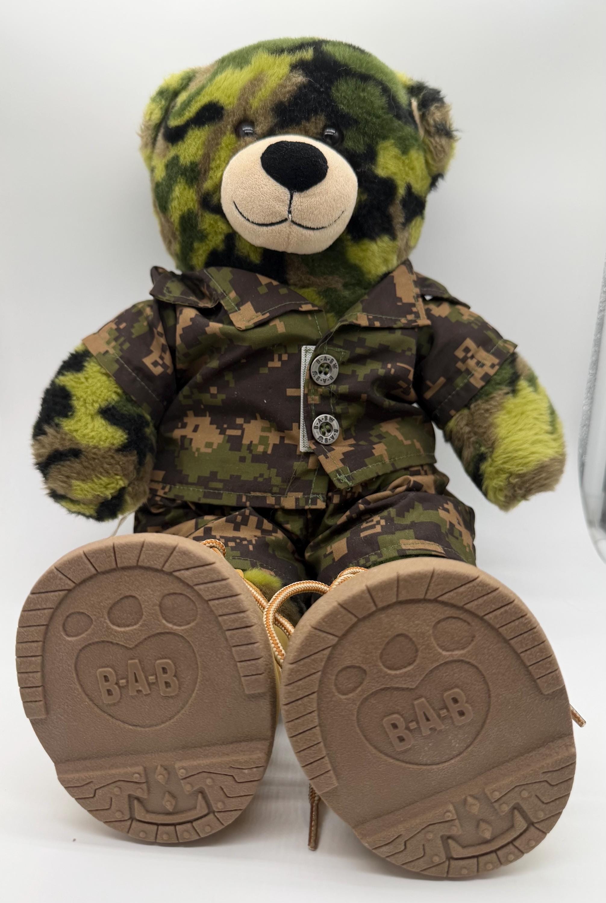 Military teddy bear - Etsy 日本