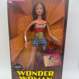 2003 Barbie As Wonder Women Doll DC Comics Mattel - BNIB