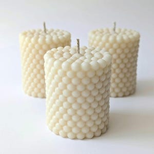 Bubble Candle Set Of 3 Scented & Unscented Party Favors Wedding Baby Shower Bridesmaid Gift Modern Sculptural Home Decor *Free Shipping*