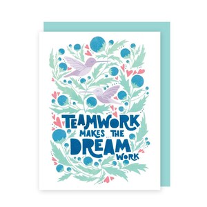 Motivationskarte, Jubiläumshochzeitskarte, Sentimentkarte für Paare, Kolibri-Teamkarte, Mitarbeiterkarte für Chef, Lehrerkarte