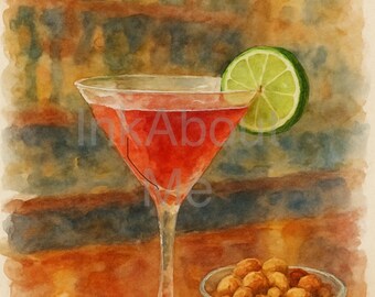 Digital File - “Crimson Hour” - aka Cosmopolitan