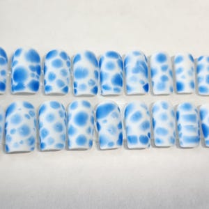 Short Square Press-on Nails (Matte Finish)